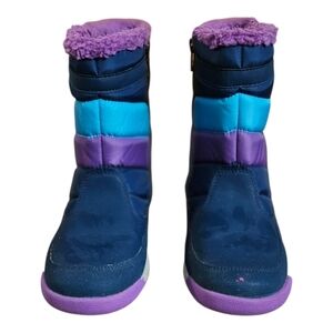 Merrell Kids Blue and Purple Winter Boots